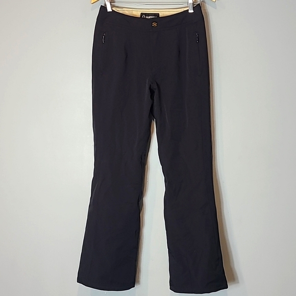 Sunice Womans Insulated Snow Pants Ski Outdoor Gorpcore Black Size 6 Winter - Picture 1 of 7